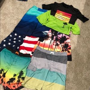Boys large swim trunks lot! Excellent condition!